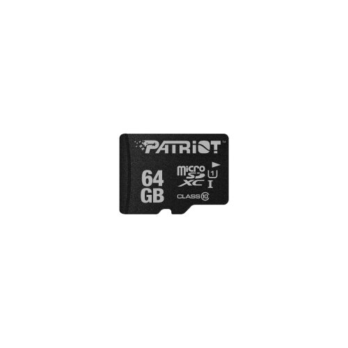 Patriot Micro SDHC 64GB Class 10 LX Series UHS-I PSF64GMCSDXC10 memorijska kartica Slike