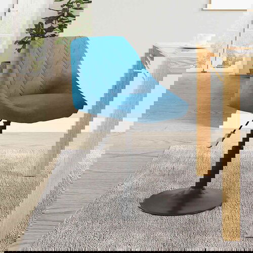 vidaXL Barski stolac plavi baršunasti Cijene