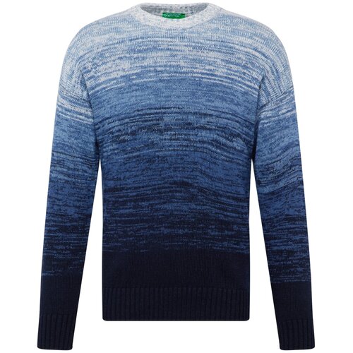 United Colors Of Benetton Pulover modra / mornarska / svetlo modra / bela Slike