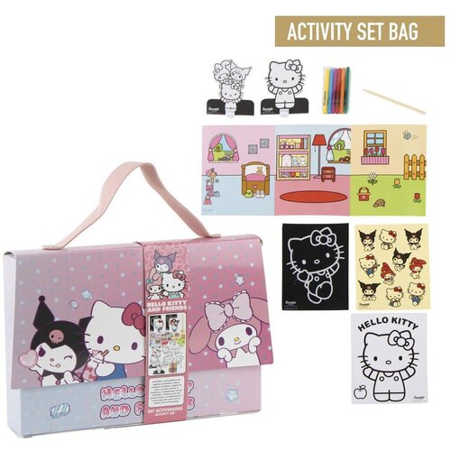 Hello Kitty Papirnata torbica za bojanje and Friends, 24,5 x 16 cm Slike