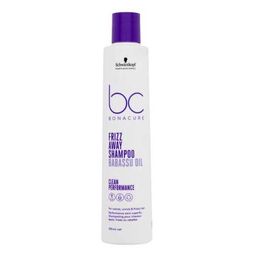 Schwarzkopf Professional BC Bonacure Frizz Away Shampoo šampon za neukrotljivu i kovrčavu kosu za ženske Cijene