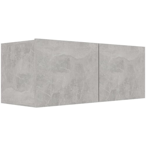 Maison Chic TV omarica - TV stojalo - Televizijska omarica betonsko siva 80x30x30 cm inženirski les, (21701921) Cene