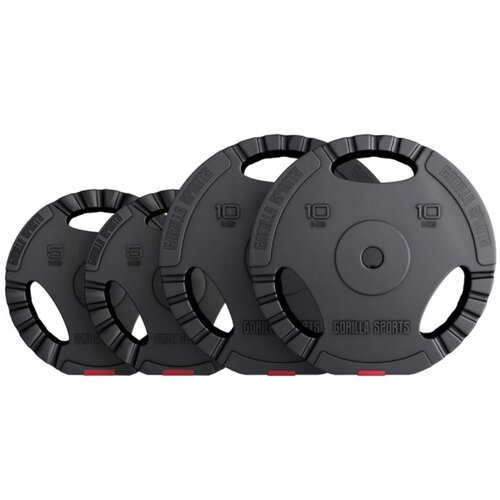  Set plastičnih tegova sa rukohvatima (2 x 5 kg, 2 x 10 kg) Cene