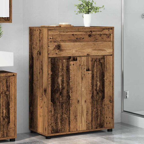 vidaXL Kopalni&scaron;ka omarica s predalom Star les 72,5 x 36,5 x 100 cm Cene