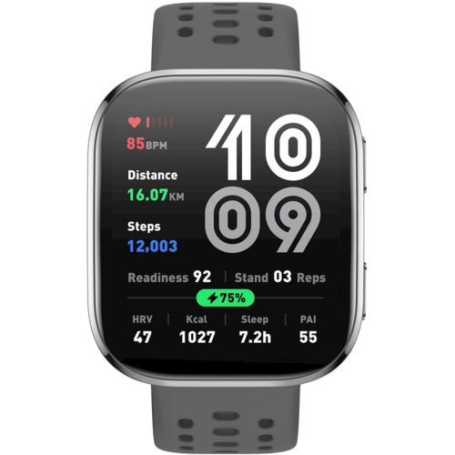 Amazfit Pametni sat Bip 6, 1.97", AMOLED, TamnoSivi Cijene