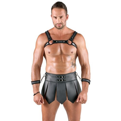Svenjoyment Gladiator Skirt &amp;amp; Chest Harness Set 2180545 Black S Slike