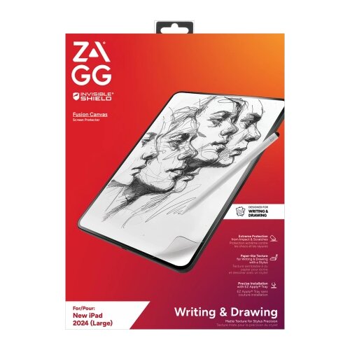 ZAGG FOLIJA ZA IPAD AIR 13 2024 INVISIBLESHIELD FUSION CANVAS ANTIBAKTERIJSKA, (5000065560) Slike