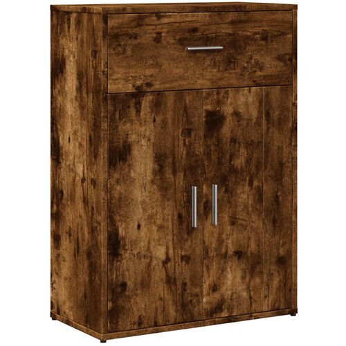Maison Chic Komoda - Predalnik dimljeni hrast 60x30x84 cm inženirski les, (21716863) Slike