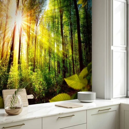  Foto tapeta - Forest Hideout 350x256 Cene