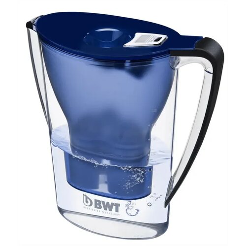 BWT Bokal za filtriranje vode Aqualizer Home, 2.7L, sa filterom, Plavi Slike