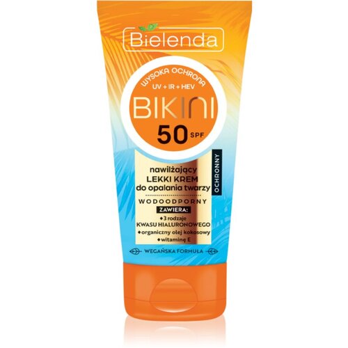 Bielenda Bikini za&amp;scaron;čitna krema za obraz SPF 50 50 ml Slike