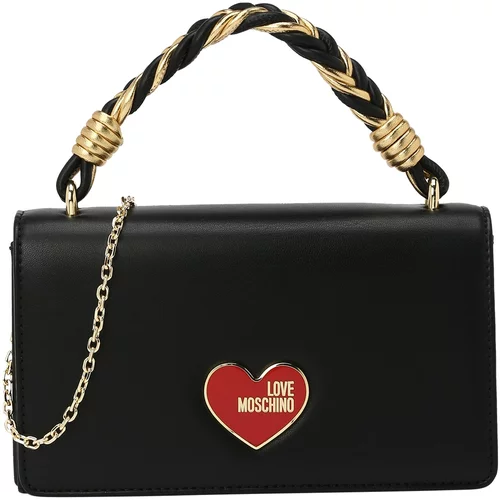 Love Moschino Ročna torbica zlata / rdeča / črna