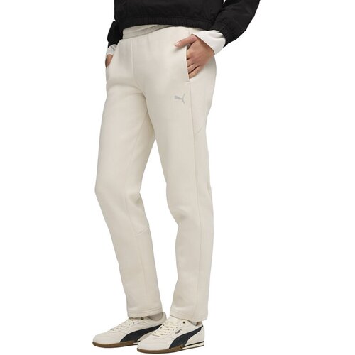 Puma ženske donje pantalone Evostripe, krem boјe Cene