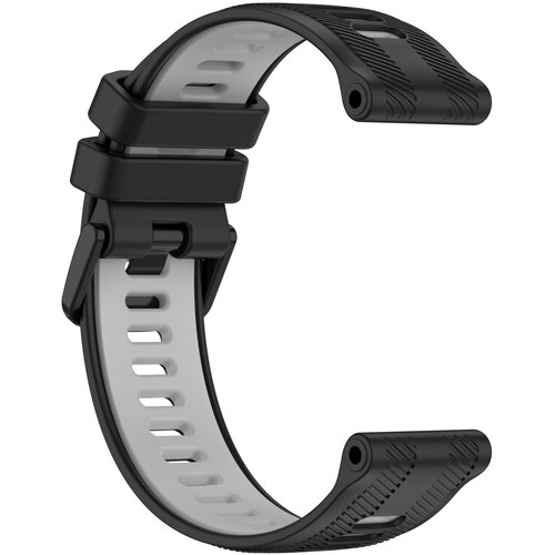 INF Silikonsi pa&scaron;ček za uro Garmin Forerunner 965, črne in sive barve, (5000263946) Cene