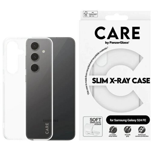 PanzerGlass CARE BY SLIM X-RAY ETUI SAM S24 FE S721 PROZOREN 1963, (22070564) Slike