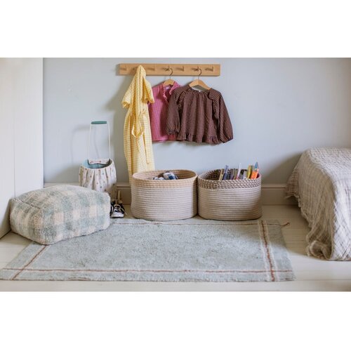 Lorena Canals Svetlo moder tabure Vichy Blue Sage &amp;ndash; Slike