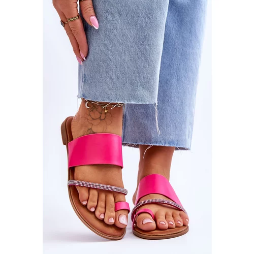 Kesi Women's flip-flops with Fuchsie Sublime belt