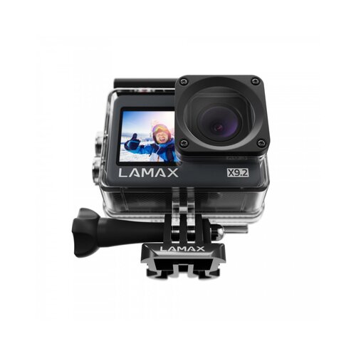 Lamax Action X9.2, 4K 60 fps, vodotesna &amp;scaron;portna kamera z daljinskim upravljalnikom in zunanjim mikrofonom Slike