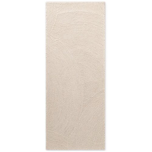 Hanse Home Ročno tkan volnen tekač v svetli naravni barvi 80x300 cm Eleni Natural White &amp;ndash; Slike