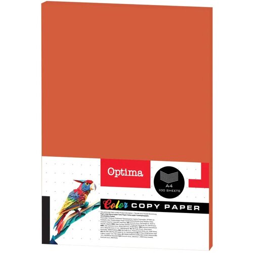  Papir barvni a4 80g intenziv 1/100 OPTIMA - ORANŽEN-SAFFRON Cene