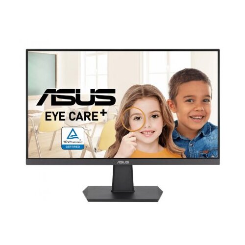 Asus VA24EHF Eye Care Gaming Monitor - 24" (23.8" viewable), Full HD, IPS, Frameless, 100Hz, Adaptive-Sync, 1ms MPRT, HDMI, Low Blue Light, Flicker Free, Wall Mountable - 90LM0560-B04170 Cene