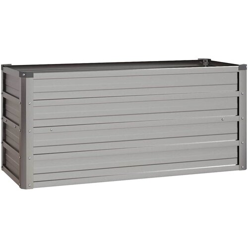  Povi&amp;scaron;ena vrtna gredica boja hrđe 100 x 40 x 45 cm čelik COR-TEN Slike