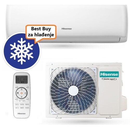 Hisense KLIMATSKA NAPRAVA 3,4kW CD35YR3F - Eco Smart Inverter +, za prostor do 35m2, A++ energijski razred, R-32 Slike