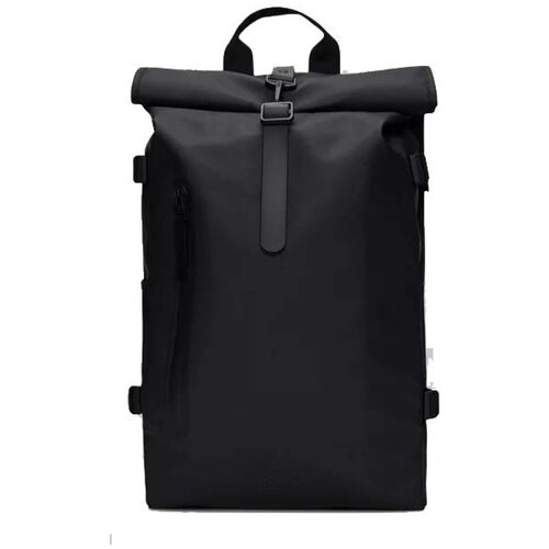 Rains Nahrbtniki ROLLTOP RUCKSACK W3 Črna Slike