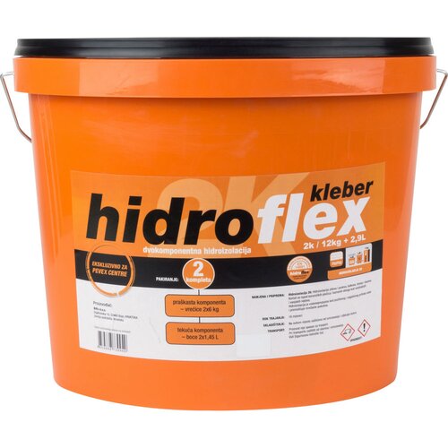  Polimer cementna hidroizolacija Hidroflexkleber Mini 2K 12kg + 2,9L Cijene