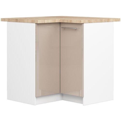 AKORD OLIWIA S90/90 omara + BELA / KAPUCCINO SJAJ vrh, (21713683) Cene