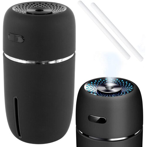 VERK_GROUP LED RGB avtomobilski vlažilec zraka difuzor 200ml in USB polnilec, (21029794) Cene