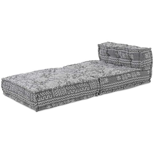  Modularna sofa Svjetlosiva 70 x 70 x 56 cm Tkanina Slike