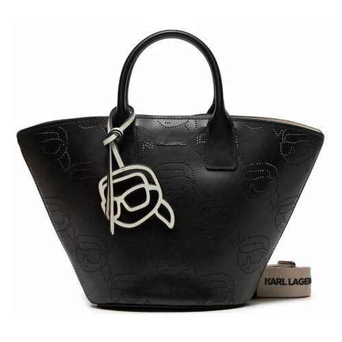 Karl Lagerfeld Ročna torba 241W3001 Črna