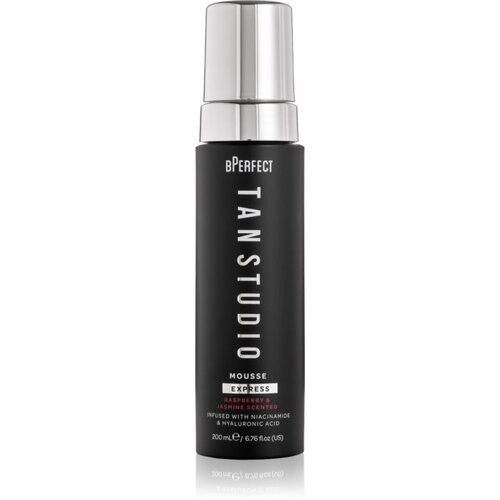 BPerfect Tan Studio Mousse Express samoporjavitvena pena z vonjem Raspberry &amp;amp; Jasmine 200 ml Slike