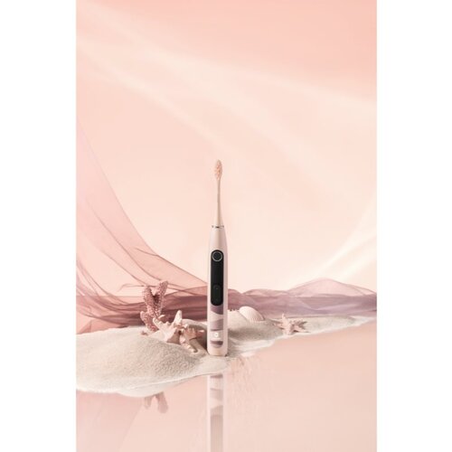 Oclean X10 Set sonična električna zobna &amp;scaron;četka DUO paket Pink &amp;amp; Silver Slike