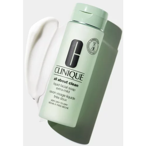 Clinique Liquid Facial Soap Extra Mild milo za suho in zelo suho kožo 200 ml za ženske