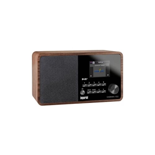 Imperial Imperial, Kompaktni hibridni radio DAB+ / FM / internet DABMAN i150 Wood Look, Rjava, (5000250479) Cene