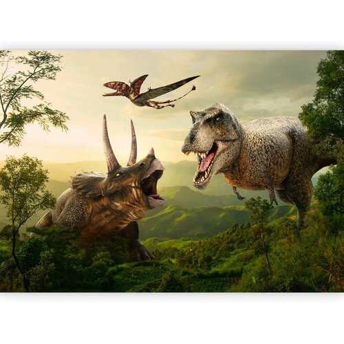  Foto tapeta - Dinosaur Square 100x70 Standard Slike