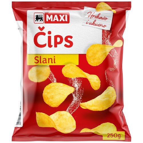 Maxi Cips slani 250g Cene