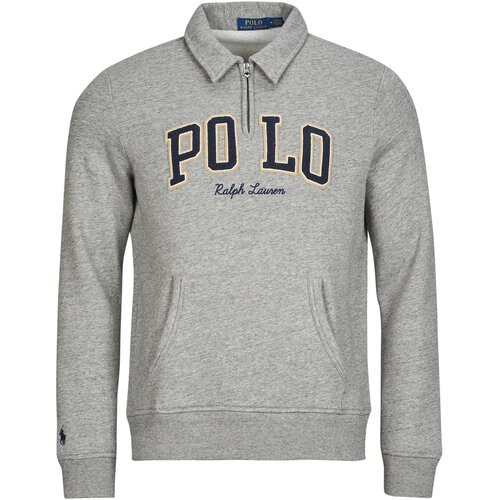 Polo Ralph Lauren SWEAT QUART ZIP POLO Siva Slike