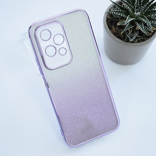  Maska za Honor 200 Lite Shiny Frame ljubičasta Cene