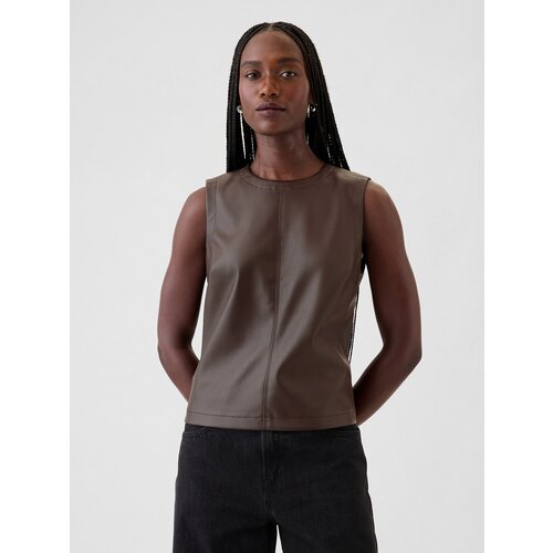 GAP Faux leather top - Women&amp;#039;s Slike