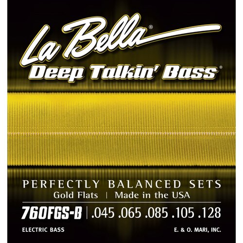 LaBella 760FGS-B Deep Talkin&amp;#039; Bass Standard 45-128 Slike