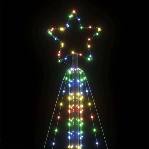 VidaXL LED božićno drvce 861 LED &amp;scaron;areno 478 cm Slike