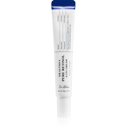 Dr. Althea Pure Retinol 0.15% Cream obnavljajuća regenerirajuća krema za lice protiv znakova starenja 20 g Slike