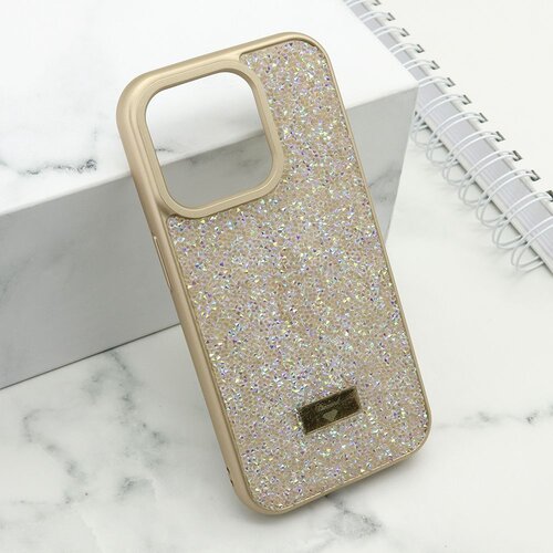 Maska diamond selection za iphone 15 pro/ zlatna Slike