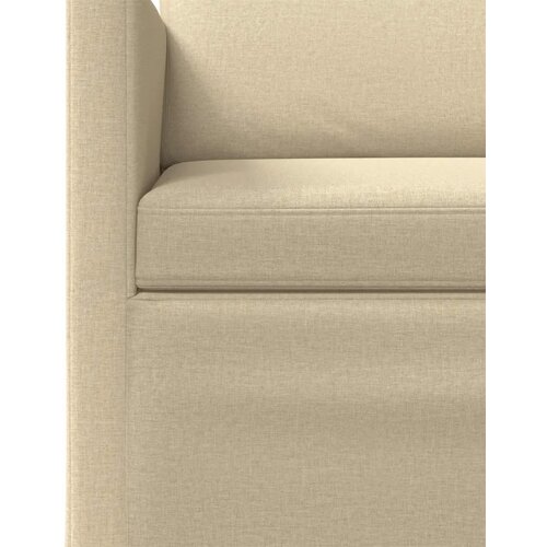 Set sofe 2 pcs Krem Tkanina - Krem 1-sjedalo + 2-sjedalo (120 cm) Slike