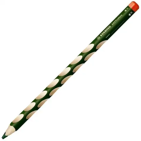 Stabilo easycolors r zelena drvena bojica Slike
