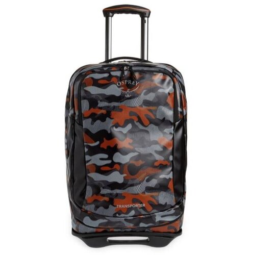 Osprey putna torba Rolling Transporter Carry On (Black Orange, O/S) Slike