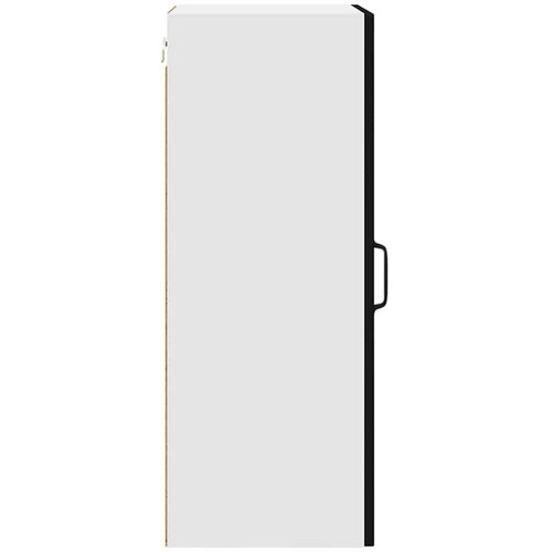 VidaXL Zidni kuhinjski ormarić s policom 2 pcs Crna 40 x 31 x 80 cm Slike